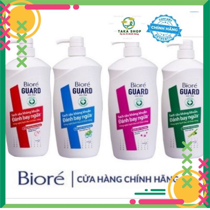 Sữa tắm Biore kháng khuẩn 220g/ 800g