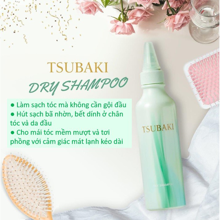 Dầu gội khô Tsubaki 180ml