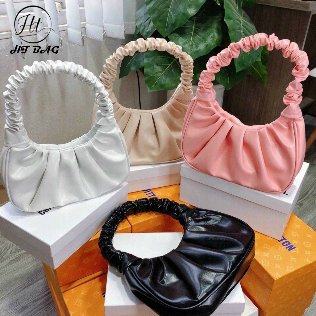 Túi kẹp nách nữ giá rẻ,túi kẹp nách da mềm thời trang HTBag HT19 | BigBuy360 - bigbuy360.vn