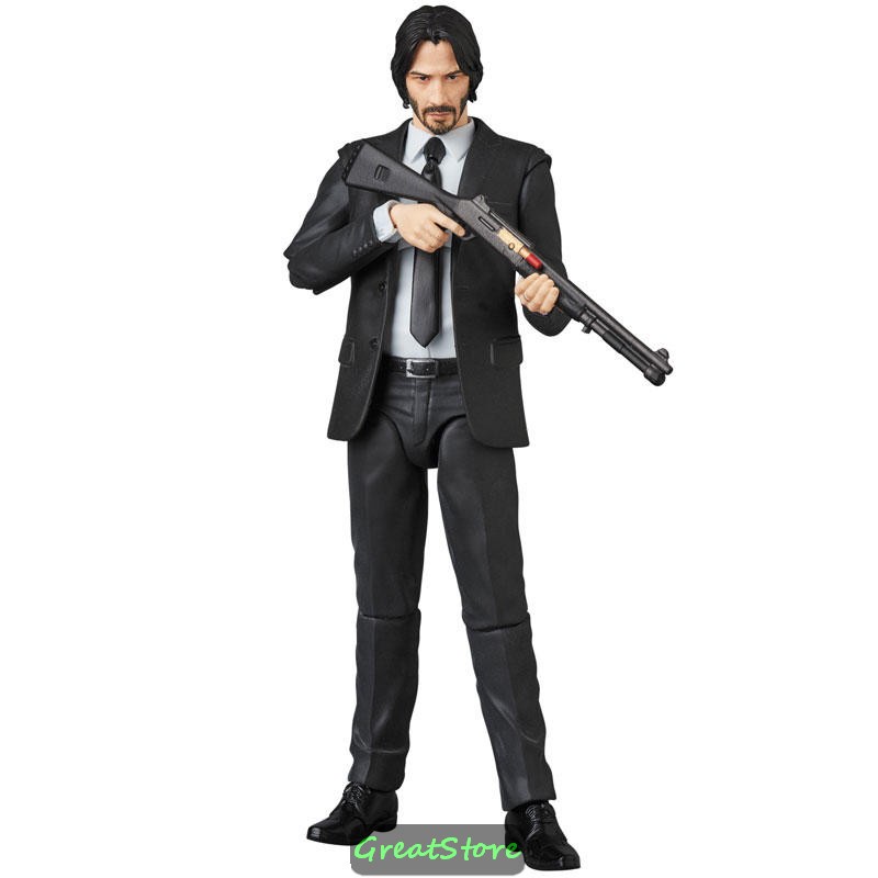 ( CHẤT, HÀNG CÓ SẴN ) MÔ HÌNH NHÂN VẬT FIGMA JOHN WICK CHAP 2 CỬ ĐỘNG ĐƯỢC 15cm MAF
