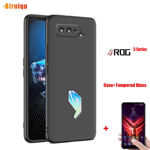 Ốp Lưng Tpu Mềm Chống Sốc Màu Đen Cho Asus Rog Phone 5 / 5 Pro / 5 Ultimate