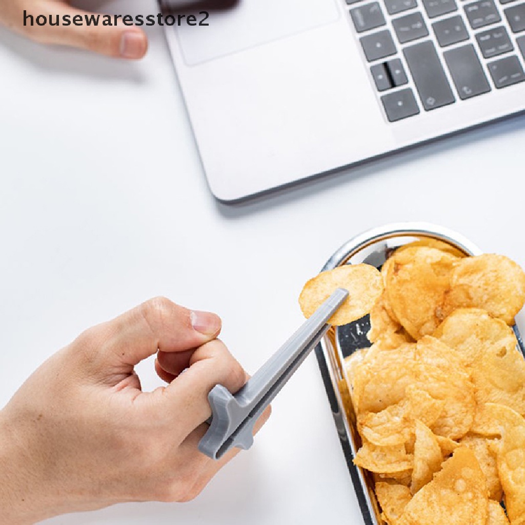 [housewaresstore2] Giá Đỡ Đũa Ngón Tay Chơi Game Đồ Ăn Nhanh Không Bẩn