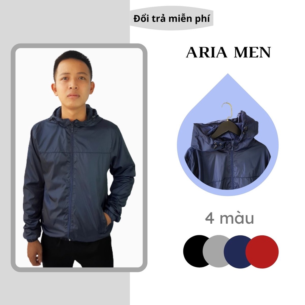Áo gió Nam nữ lót lưới siêu nhẹ có mũ chum đầu mẫu mới 2021 - HÀNG MỚI VỀ