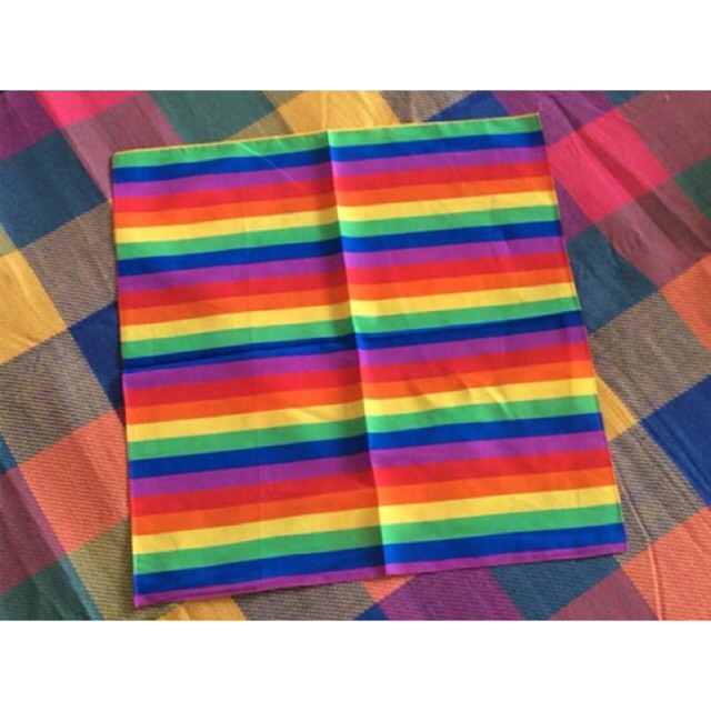 Khăn bandana cầu vồng