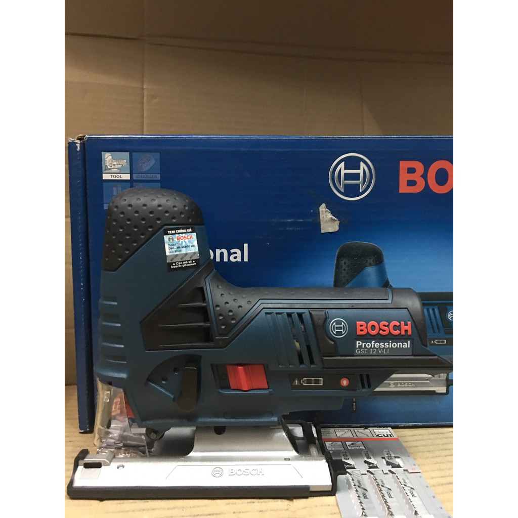 Máy cưa lọng dùng pin Bosch GST 12V-LI .Ko kèm pin,sạc