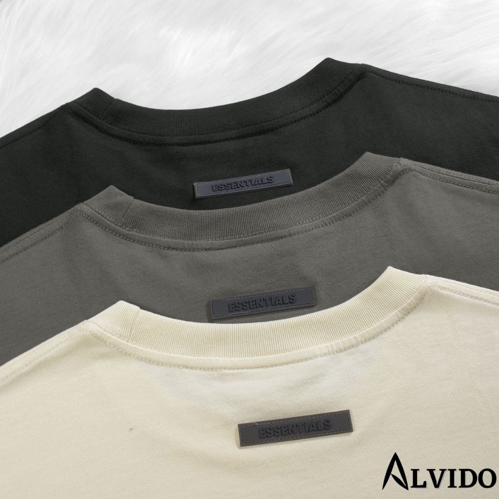 Áo Thun ESSENTIALS ALVIDO áo thun nam cao cấp unisex áo phông tay lỡ from rộng thời trang cao cấp Hàn Quốc AT300