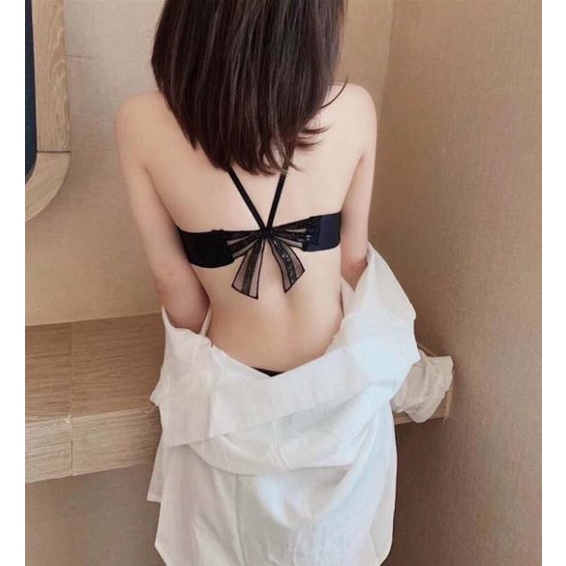 Bộ Đồ Lót Su Cài Trước Nơ Lưng Điệu Đà Mới Hot Hot 819