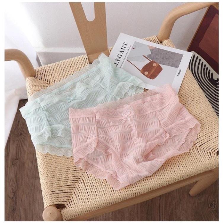 Quần Lót Nữ Đúc Su Nhún Siêu Mềm Mịn Thông Hơi Thoáng Khí 1098