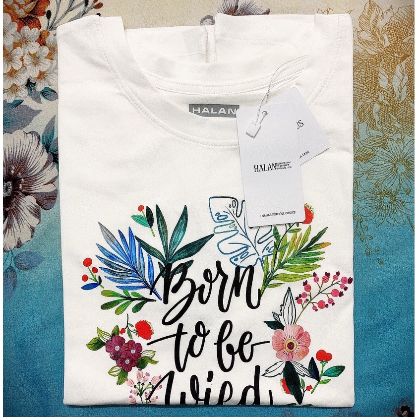 Áo thun HALAN HOA VENUS phông cotton sang xịn mịn chính hãng