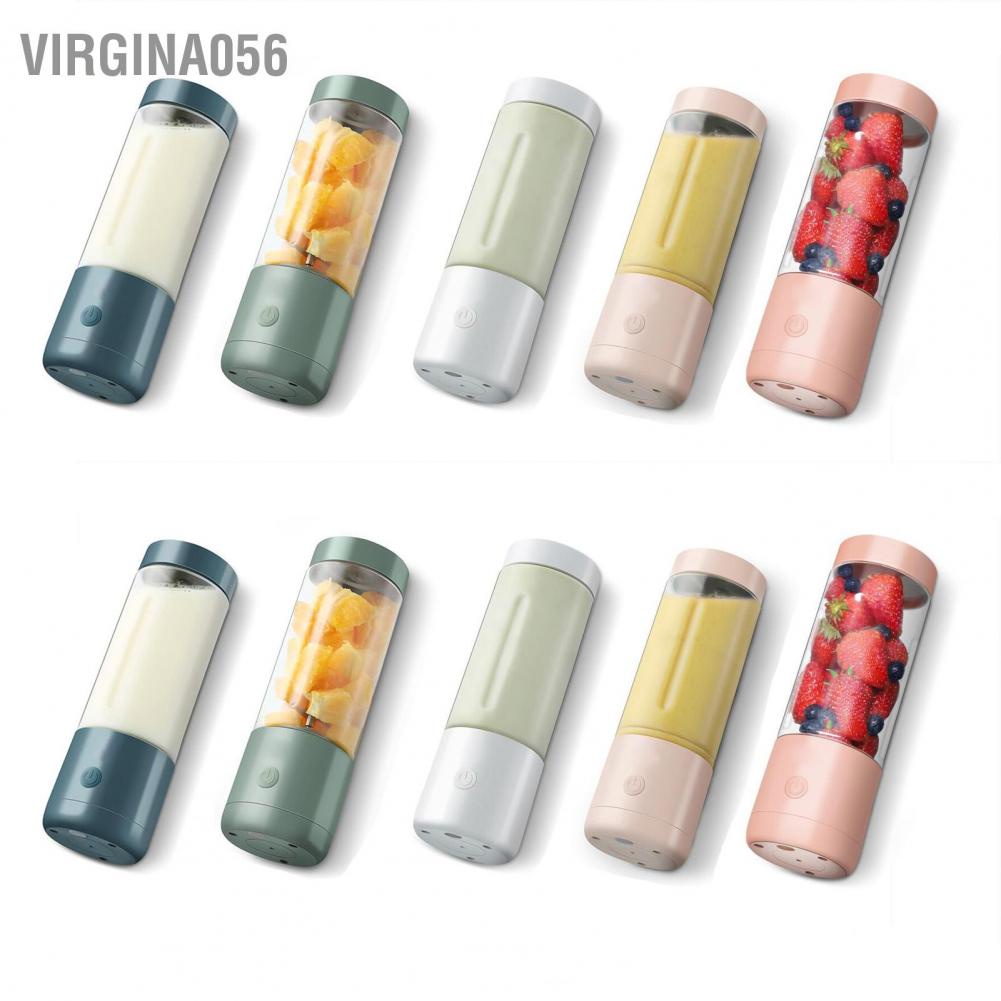 Máy Xay Sinh Tố Di Động Đa Năng Tốc Độ Cao Có Cổng USB Virgina056 400ml