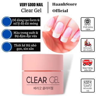 Very Good Nail Gel Đắp móng, Tạo form chuyên dụng Clear Gel 6gr chính hãng Hàn quốc