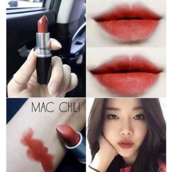 💄💄[Chuẩn Auth] Son MAC Chính Hãng Có Bill Mandarin O, Devoted To Chili, Mull It Over, CHILI,  MARR