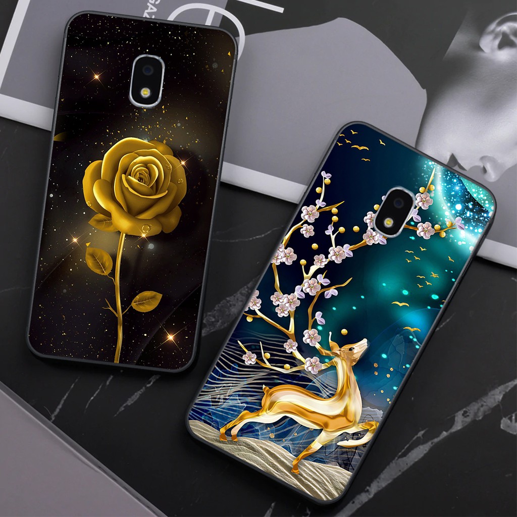 Ốp lưng Samsung Galaxy J3 PRO - J5 PRO - J7 PRO - J7 PLUS in hình hoa bỉ ngạn