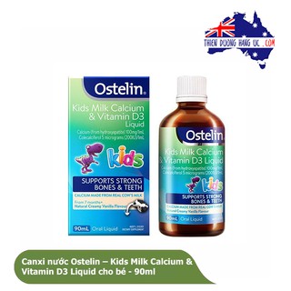 Canxi và Vitamin D3 dạng nước của Ostelin cho bé từ 7 tháng đến 13 tuổi - 90ml
