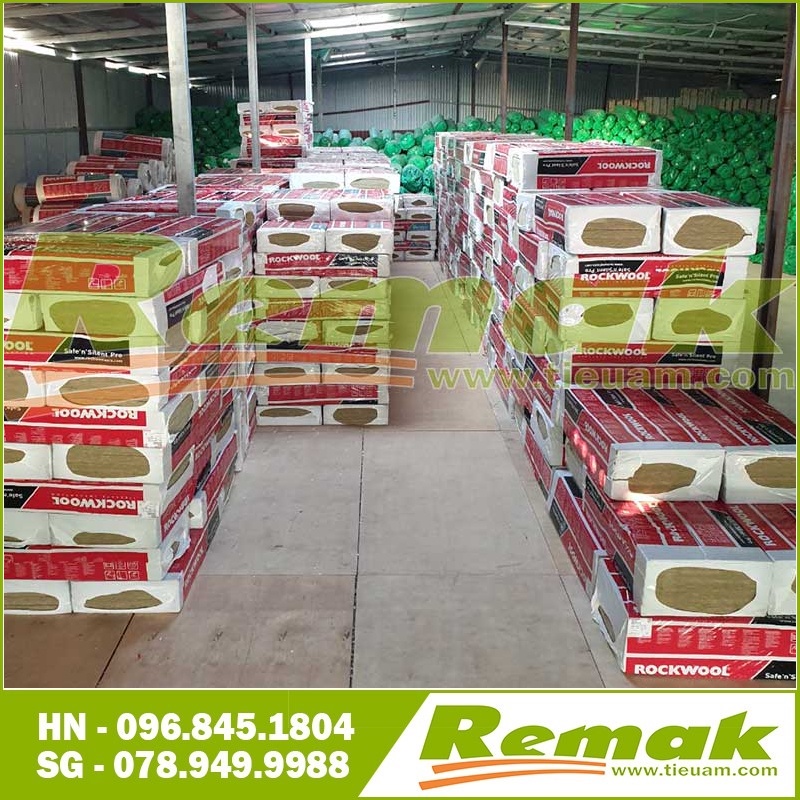 Bông khoáng Rockwool - Cách âm Cách nhiệt - Nhập khẩu chính hãng Thailand