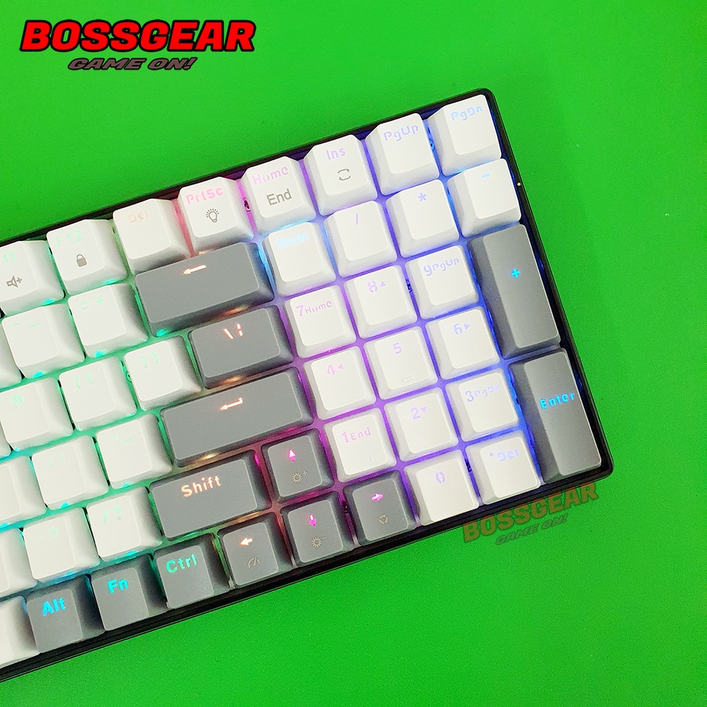 Bàn phím cơ EDRA EK396 RGB Huano switch Keycap PBT TypeC Chính hãng bảo hành 2 năm