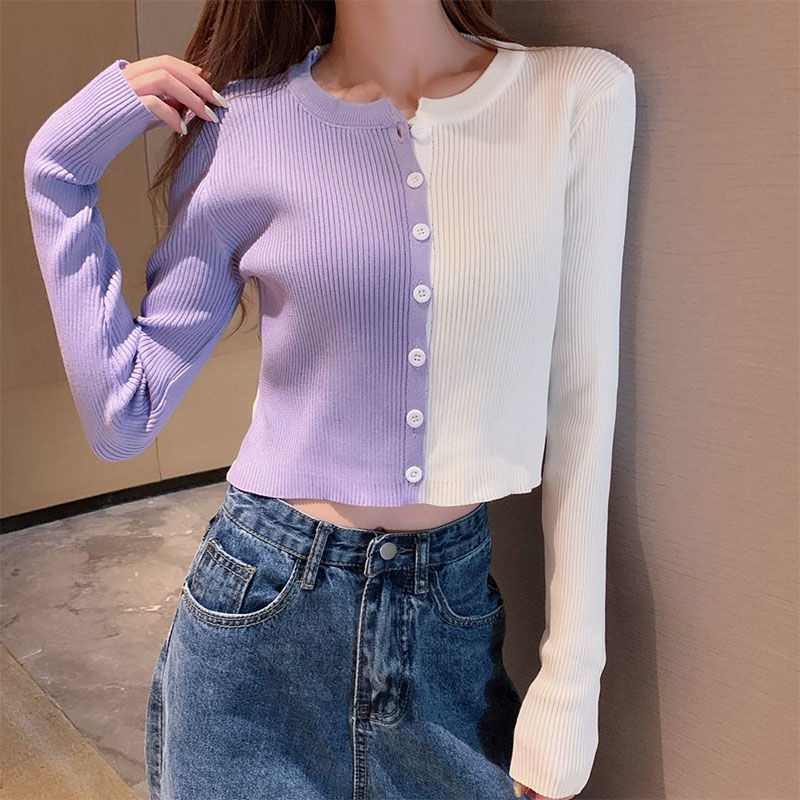 Áo khoác Cardigan dệt kim mềm mại phong cách Hàn Quốc đơn giản cho nữ