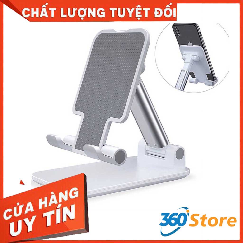 Giá đỡ điện thoại – IPAD để bàn gấp gọn, xem phim livestream chống mỏi