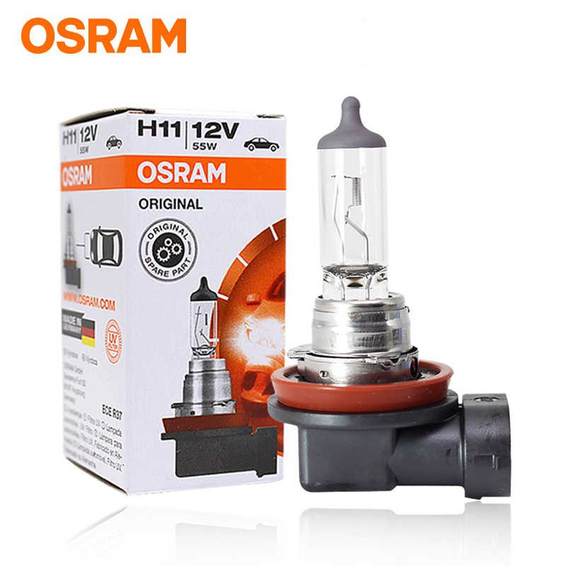 Bóng Đèn Pha Osram Cao Cấp Chân HIR2(9012), H11, H4, H7, H1, H3 Bóng Công Nghệ Halogen 12V 55W