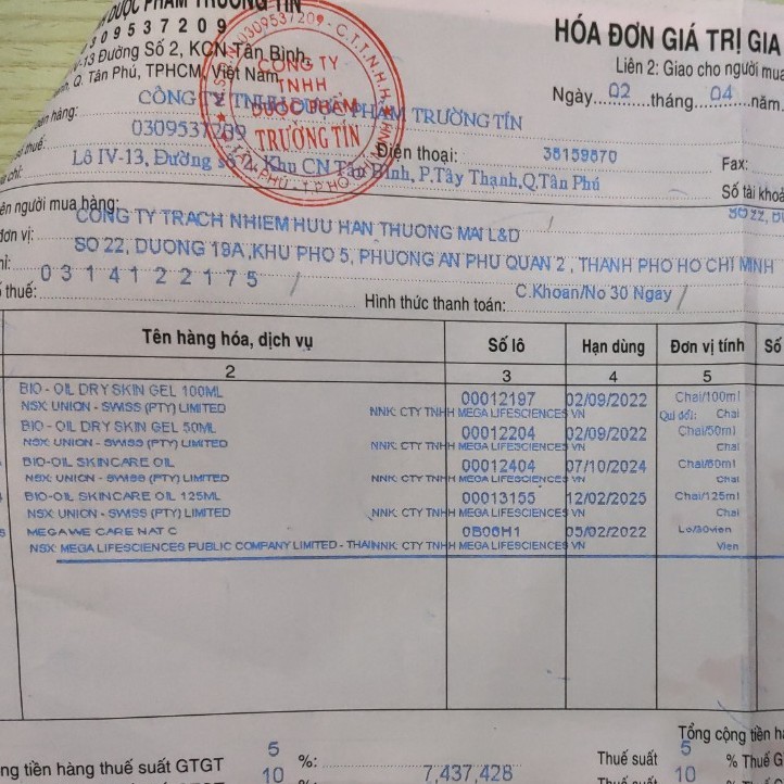 {Cam Kết Nhập Khẩu Chính Hãng Giấy Tờ Đầy Đủ} Dầu Dưỡng Giúp Mờ Sẹo & Giảm Rạn Da Bio Oil Nam Phi (60ml &125ml) | BigBuy360 - bigbuy360.vn