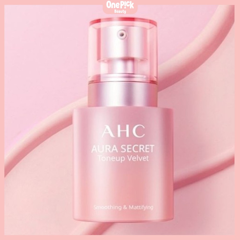 Kem dưỡng da OnePick AHC Aura Secret Tone Up 50g nâng tông tự nhiên chống nắng cải thiện nếp nhăn dưỡng trắng da