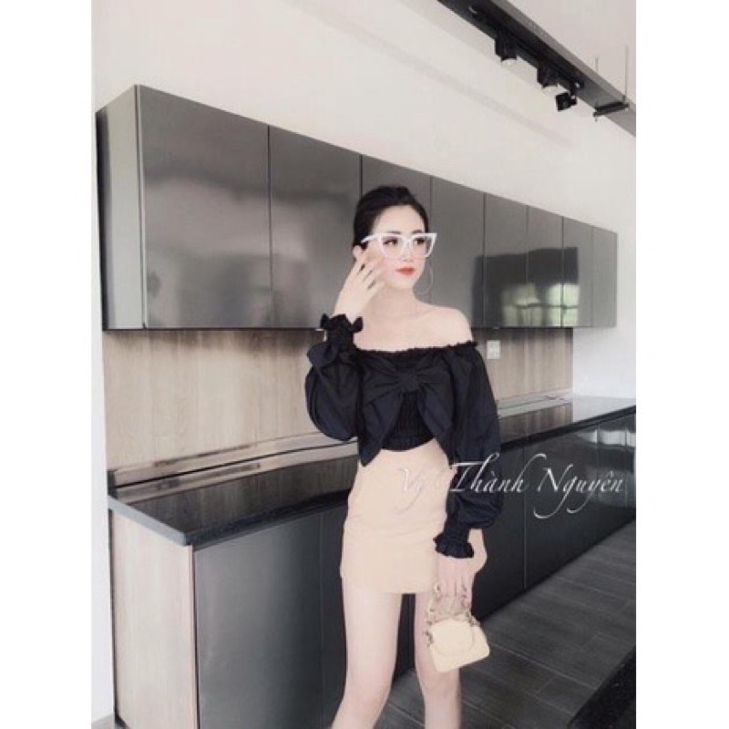 ÁO TRỄ VAI NƠ NHÚN