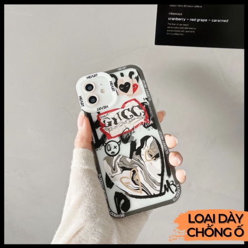 Ốp lưng iphone ✨DECASE's ✨họa tiết GẤU GU.CCI 6/6plus/6splus/7/7plus/8/8plus/x/xs/11/12/13/pro/max/plus/promax
