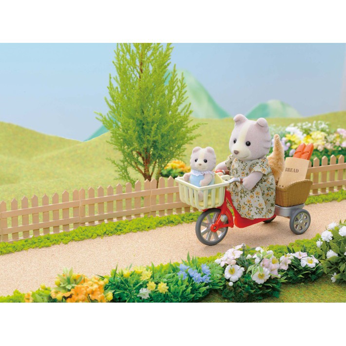 Đồ chơi nhập vai Cycling w/Mother Epoch Sylvanian Families