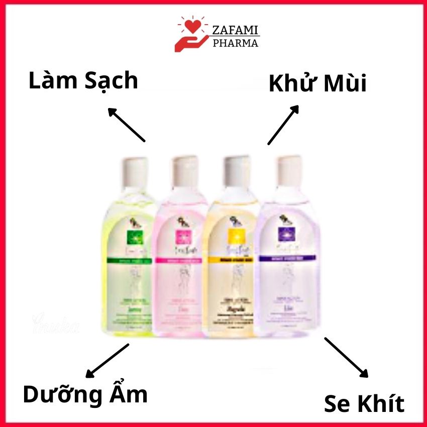 Dung dịch vệ sinh phụ nữ bé gái dưỡng ẩm se khít làm hồng vùng kín Fixderma Srai Soft Gel  Zafami Pharma