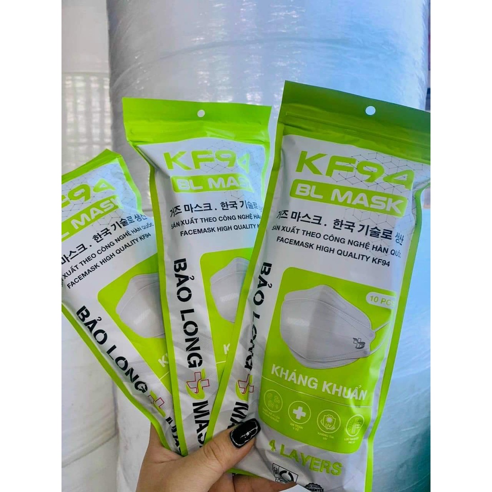 Khẩu Trang 4D KF94 BL 1 thùng 300 cái