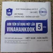Bơm tiêm vinahankook 5cc(h/100c)