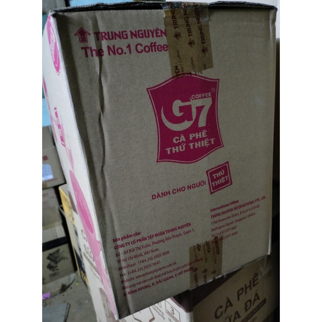 Cà phê G7 3in1 - Bịch 100 sticks 16gr | BigBuy360 - bigbuy360.vn