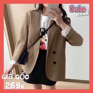 áo vét blazer phong cách hàn quốc siêu xinh