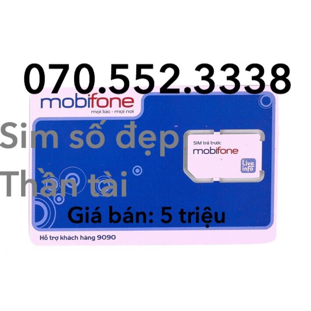 Free Ship - Sim phong thủy mobiephone - Mua lẻ giá sỉ