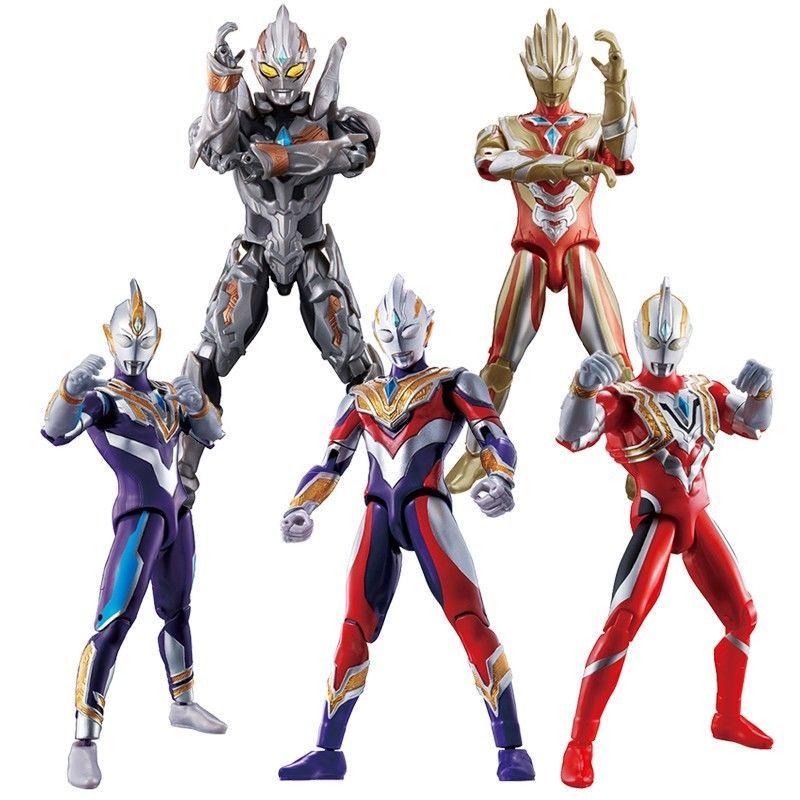 Mô Hình Đồ Chơi Siêu Nhân Ultraman Có Thể Thay Đổi Vũ Khí Sáng Bóng Triga SHF Siro