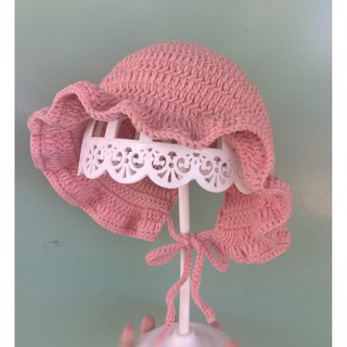 Nón len bèo kiểu tiểu thư cho bé yêu - Dương liễu handmade