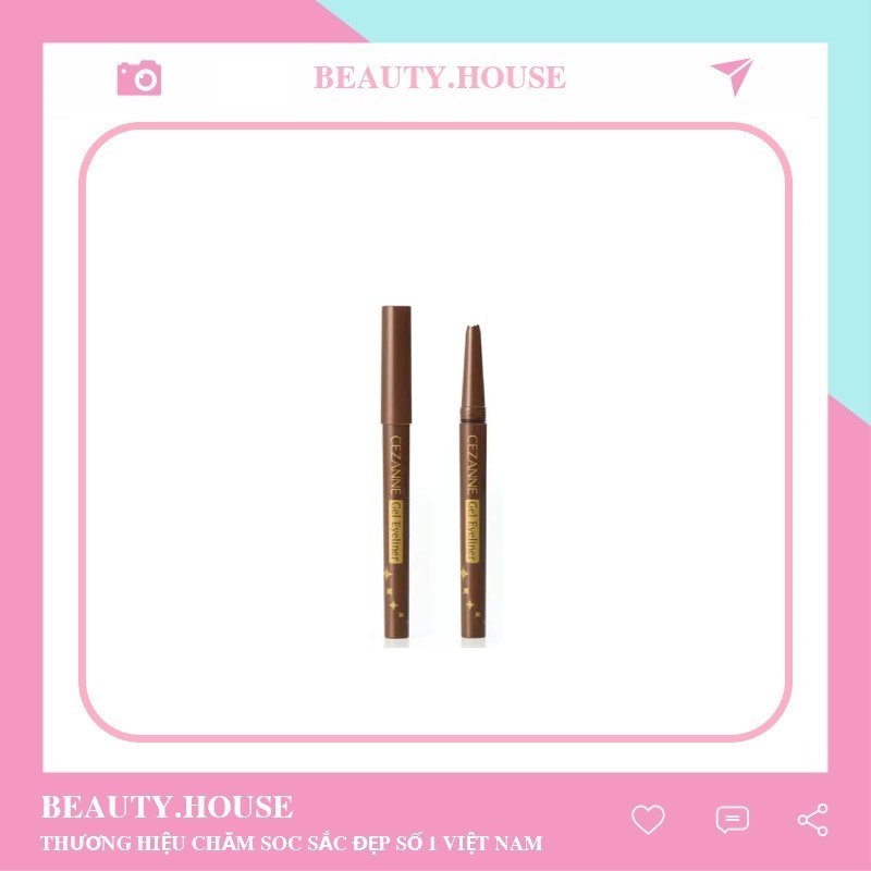 Cezanne Bút Kẻ Mắt Gel Eyeliner 0.1g