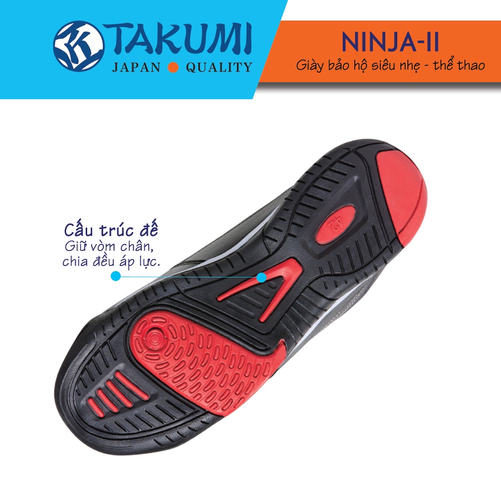 Giày Bảo Hộ Takumi Ninja II Siêu Nhẹ | BigBuy360 - bigbuy360.vn