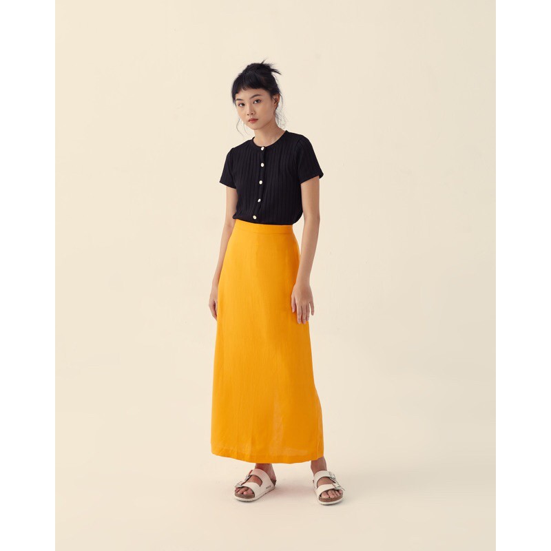 Váy Midi ( Cam - Cream  ) | BigBuy360 - bigbuy360.vn