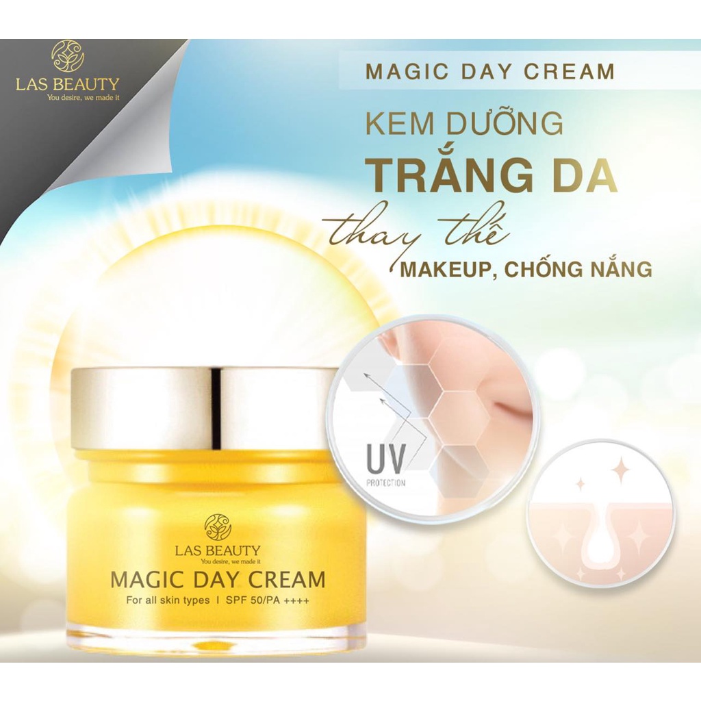 Kem ngày las beauty dưỡng da ban ngày
