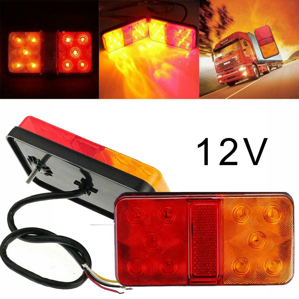 MYRONGVN Bộ 2 Đèn Hậu 12V Chất Lượng Cao Cho Xe Tải