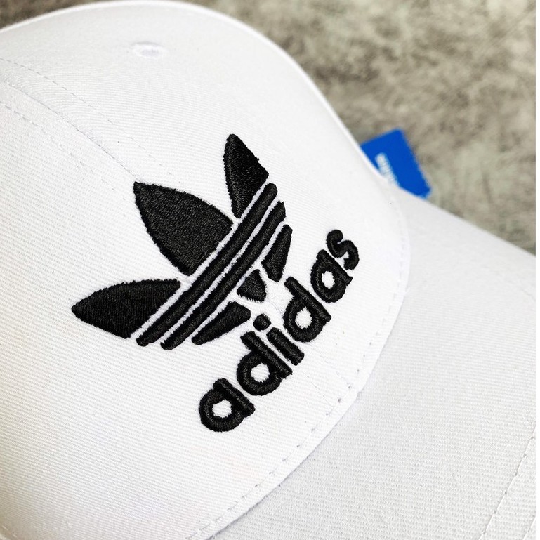 ⚡️ Mũ / Nón thể thao adidas Trefoil Baseball Cap - White FJ2544 | HÀNG XUẤT XỊN / Ảnh Thật / GIÁ RẺ NHẤT