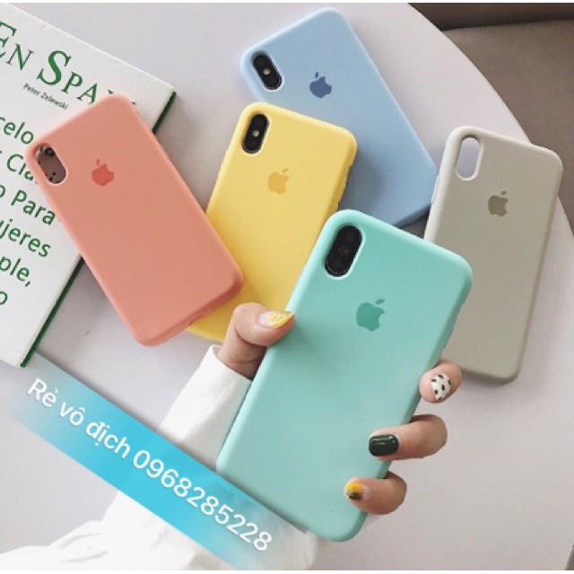 Ốp iphone - Ốp lưng Chống Bẩn Logo Táo 6/6s/6plus/6s plus/7/8/7plus/8plus/x/xs/xs max/11/11pro/11pro miễn phí ship max