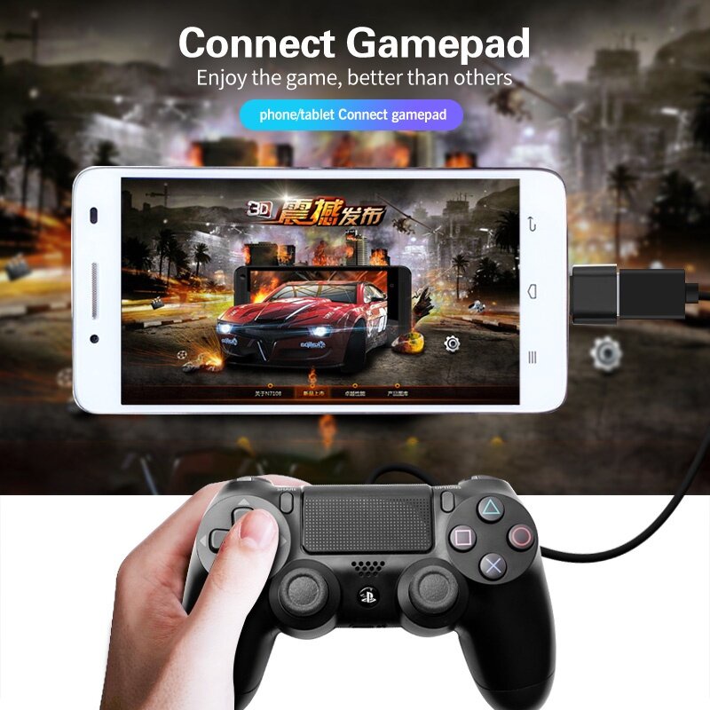 Bộ chuyển đổi phích cắm Micro USB sang USB 2.0 cho thoại và máy tính bảng Android