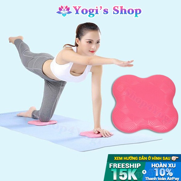 Miếng Đệm Lót Giảm Đau Khi Tập Yoga (Hàng Loại 1) | Miếng Yoga Pad Chất Liệu PU, Dày 2cm