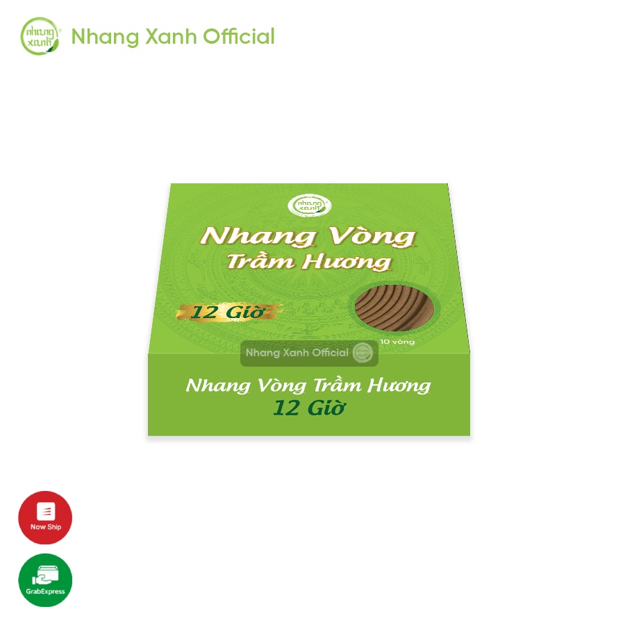 Nhang Vòng Phổ Thông - thời gian cháy 12 giờ - Hương thơm dịu nhẹ, tự nhiên