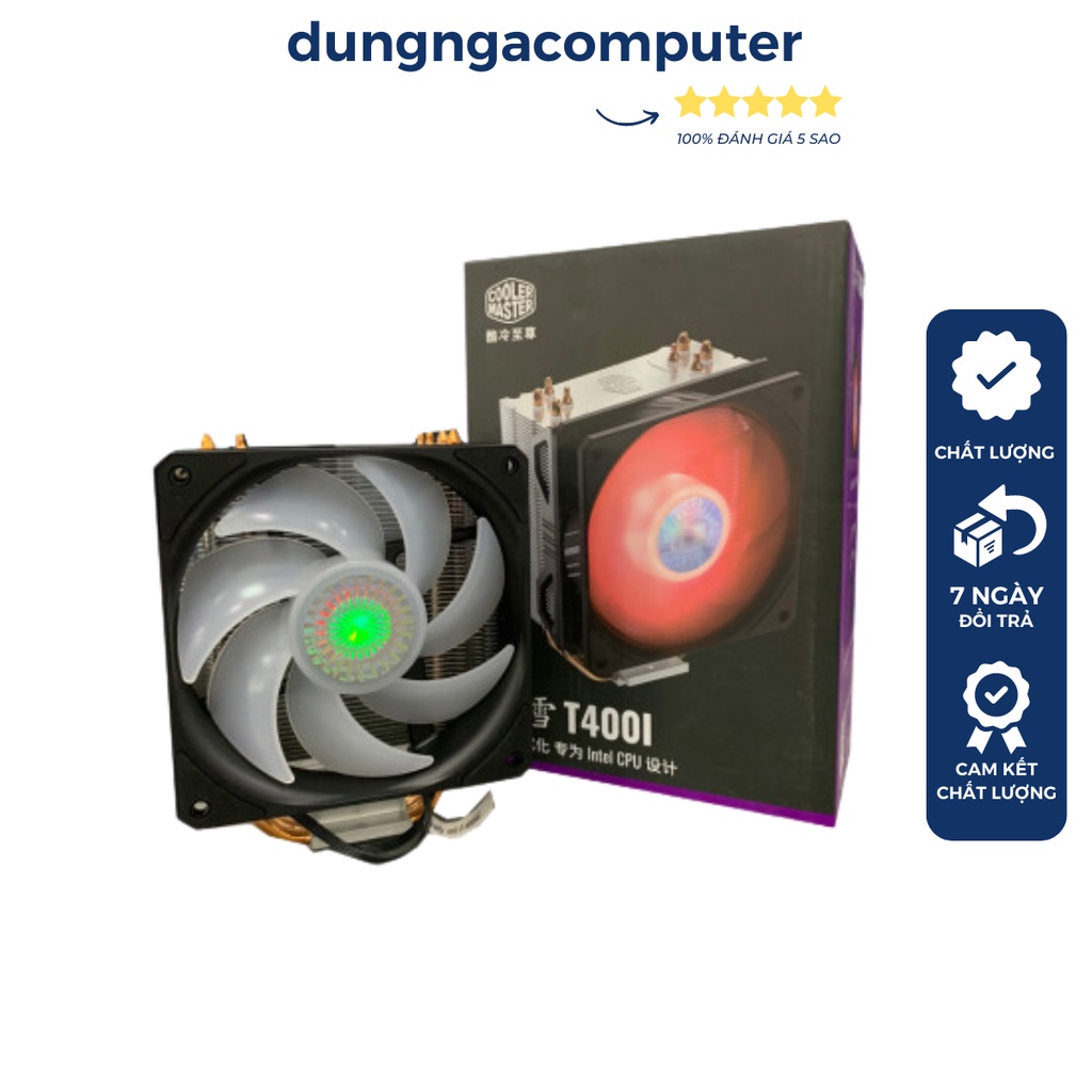 Quạt tản nhiệt khí CPU Cooler Master T400L
