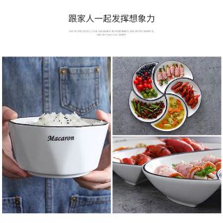Bố đĩa sứ mặt trăng 5 đĩa