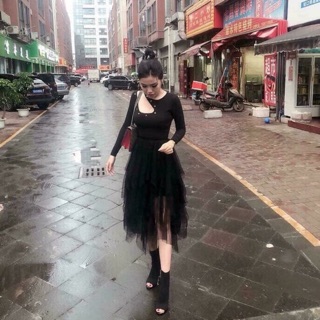 Chân váy tua rua ( kèm ảnh thật của khách)