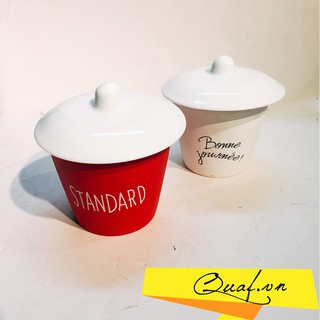 Nắp cốc sứ trắng Bát Tràng, nắp ấm trà, nắp ấm tích